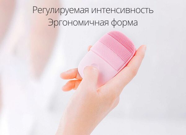Инструмент для чистки лица Xiaomi Electronic Sonic Beauty Facial (Pink/Розовый) - 4