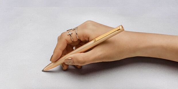 Ручка MiJia Mi Metal Pen (Gold/Золотой) - 2