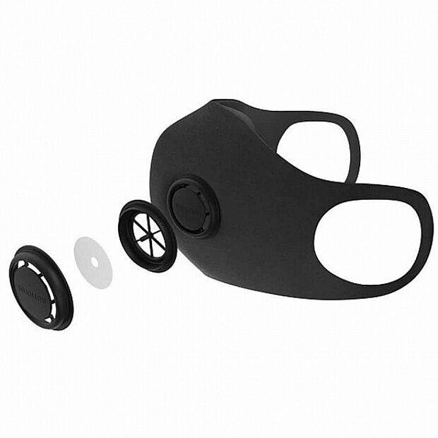 Маска-респиратор класс защиты FFP2 Smartmi Hize Masks Size S (Black) - 4