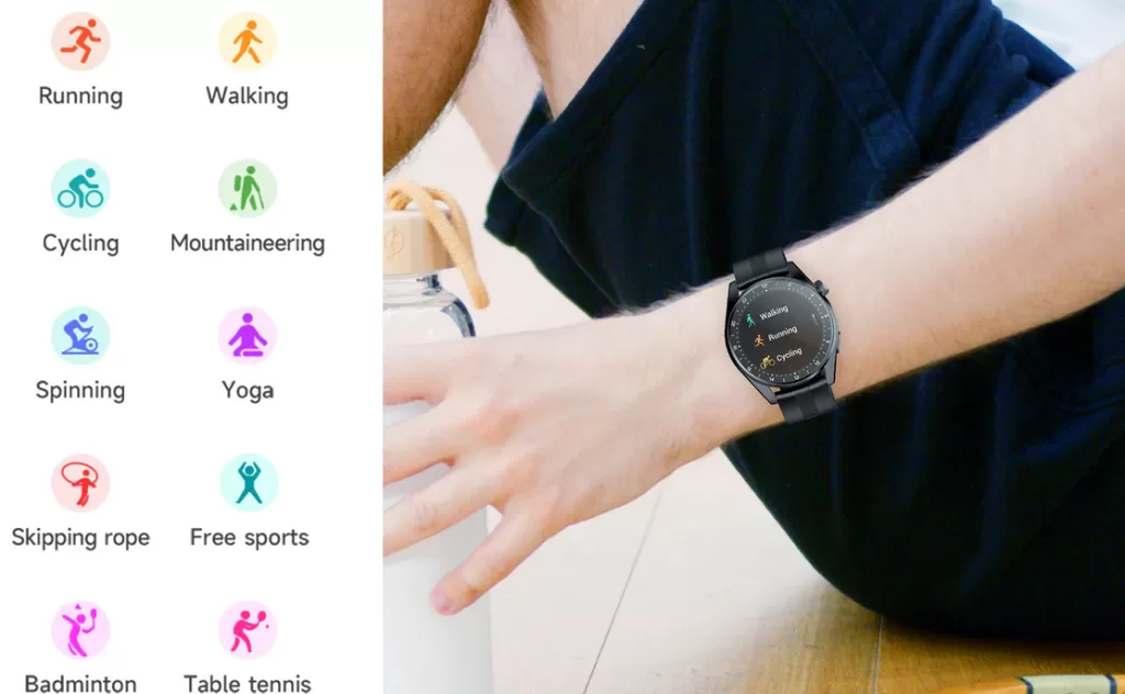 Режимы тренировок умных часов Hoco Y9 Smart Watch