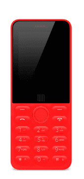 Смартфон Qin AI QF9 512MB/256MB (Red/Красный) 
