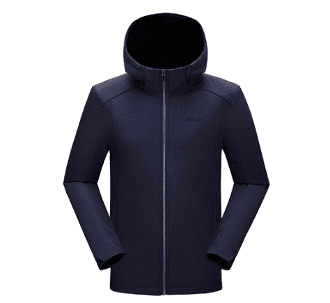 Куртка Pelliot And Windproof Warm Soft Shell Coat (Blue/Синий) 