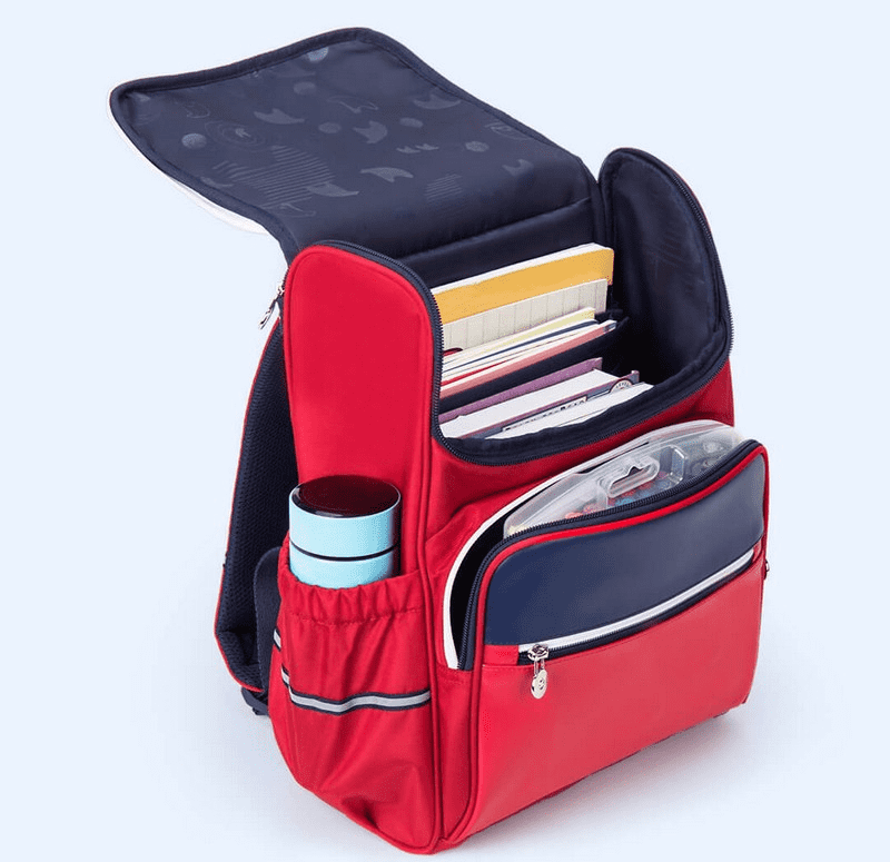 Организация внутреннего пространства рюкзака Xiaomi Yang Small Student Backpack 1-4 Class