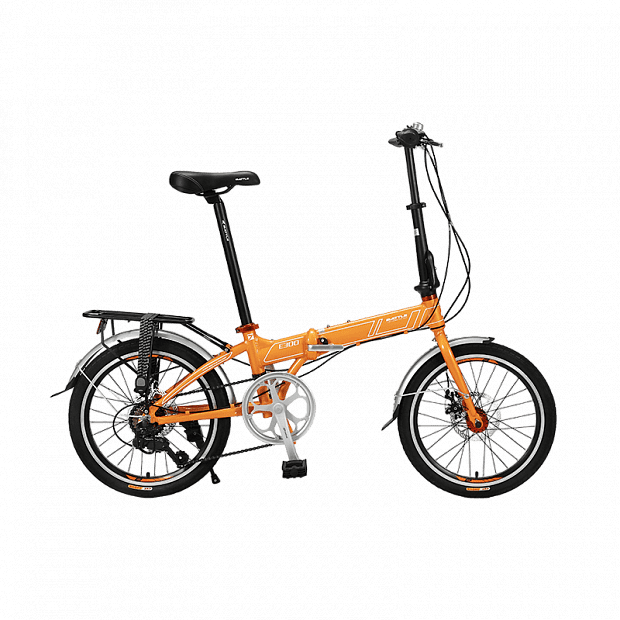 Велосипед Xiaomi Battle 20-Inch 7-Speed Folding Bike E300 (Orange/Оранжевый) 